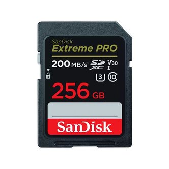 샌디스크 SDXC Extreme Pro 200MB SD카드 256GB