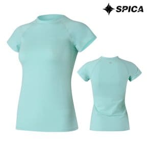 요가복 필라테스복 반팔 상의단품 SPA523