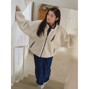 도피오 리버시블 플리스 자켓