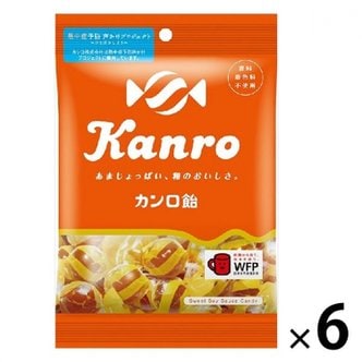  칸로 Kanro 간장맛 사탕 140g 6봉지 일본식 캔디