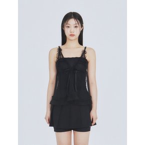 Lucy sleeveless set (Black)