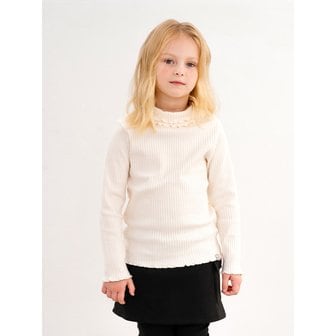 앤디애플 (2종세트)프릴이예쁜골지프릴티셔츠