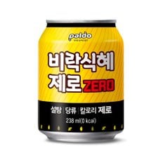 비락식혜 제로 238ml x 24캔 / 전통음료 제로칼로리 식혜캔