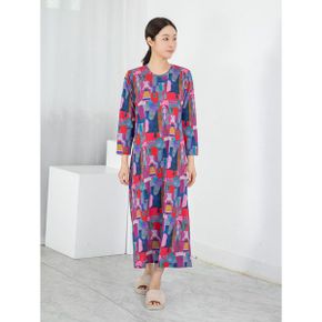 엄마옷 홈웨어 원피스 긴팔 롱 MQG129693 마담 미시 중년여성 빅사이즈 할머니옷 .._P439425327