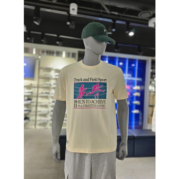 [파주점] 남여공용 트랙앤필드 아카이브 반팔 티(FS2RSH2110X-YEW)