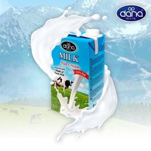 그래놀라몰 다나 멸균우유 풀크림 1000ml 1개 오스트리아 알프스우유