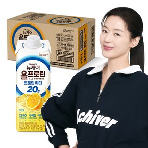 올프로틴 프로틴 워터 20g 350ml 레몬맛 (18팩)