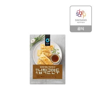  청정원 민속납작군만두 1050g