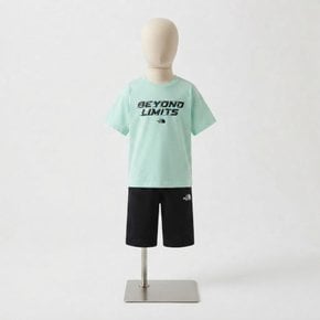 노스페이스 키즈 키즈 플레이부스트 크루 세트 ICE_GREEN NT7US13U
