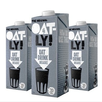  오틀리 오트 진한 디럭스 비건 귀리음료 OATLY 1LX6(종이팩)