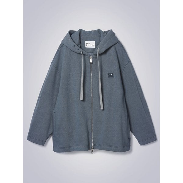 MOMO HOOD ZIP UP JACKET DARK BLUE