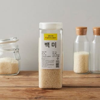  냉장고에 쓱 백미1kg