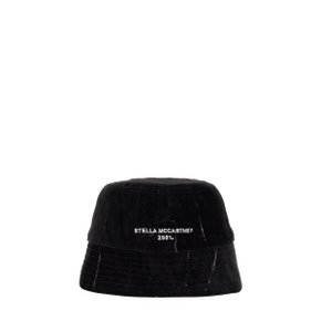 스텔라 매카트니 Hats BUCKET HAT WITH LOGO BLACK 900453_WP01151000