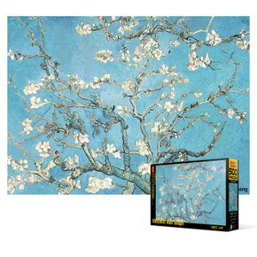 500피스 직소퍼즐 - 꽃이 핀 아몬드 나무 5
