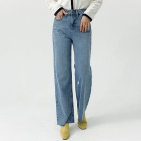 랜더 데님 팬츠 4단계 사이즈 S~XL 와이드핏 청바지 셀프기장수선가능