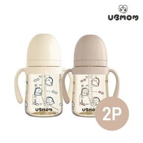 PPSU 2024년 용띠 에디션 뇽뇽이 빨대컵 200ml 1+1