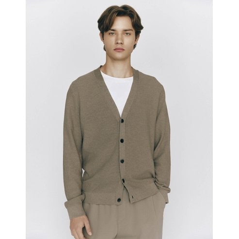 지오다노 NEW 남자 브이넥 긴팔 가디건 12GG 055525