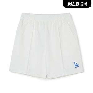 MLB [코리아공식]베이직 미디움로고 5부 반바지 LA (White)