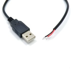 CPB 2P USB 전원케이블 M 커넥터 연장 충전 TYPE A