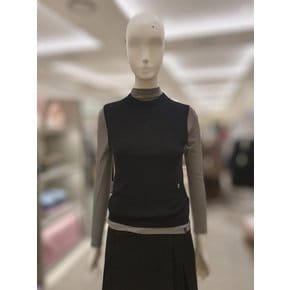 민소매 모크넥 니트 풀오버 L2F15KPO020
