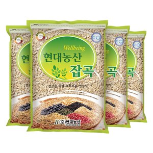 현대농산 2024년 햇곡 국산 압맥 4kg (1kgx4봉) 쌀보리