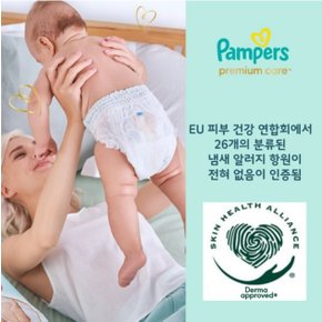 유럽산 팸퍼스 프리미엄케어 기저귀 밴드 1 2 3 4 5 6 pampers 바우처