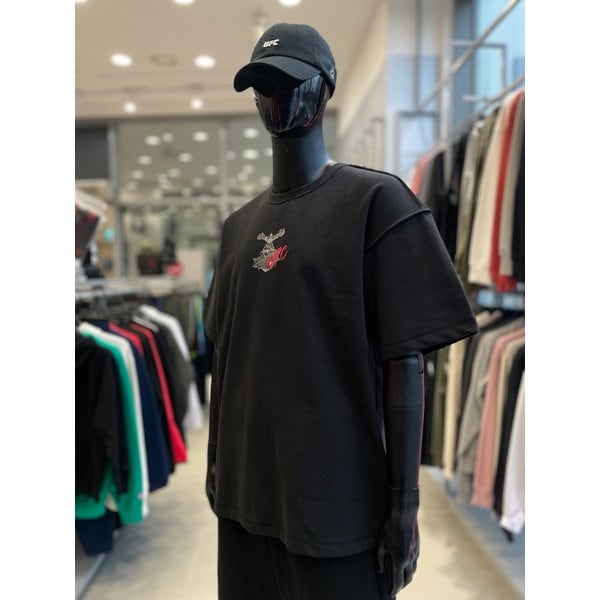 [여주점] 울티맨 심아웃 티셔츠 블랙 U3SST1315BK