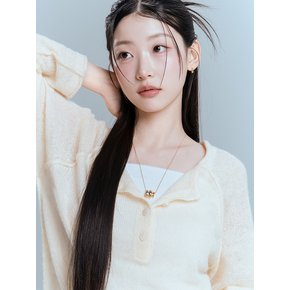 스컬프트 펜던트 목걸이
