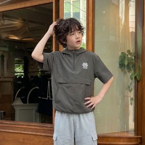 행텐틴즈 하프셋업 후드 반팔 아노락 056 14520 031 455 41 _P391902569