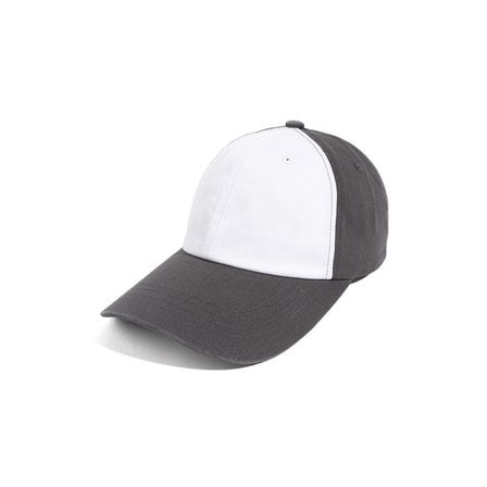 르커스텀 BASIC 16S WHASHED CAP (TOW-TONE GRAY)