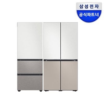 삼성 비스포크 키친핏 냉장고김치냉장고 세트 RF60DB9KF2AP+RQ33C74C1AP 메탈 도어선택 빌트인타입