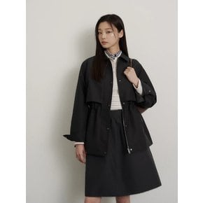 26SS 폴리 사파리 재킷 - 블랙 BF6239C135