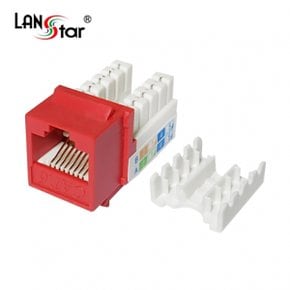 LANSTAR LS-6KTVM-U1RD CAT.6 FTP Tooless 키스톤잭