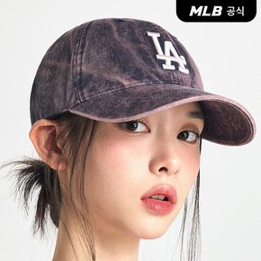 MLB [엠엘비코리아공식] 헤비 워싱 언스트럭쳐 볼캡 LA (Navy)
