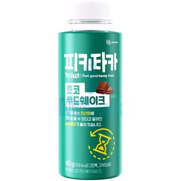 청정원 PIKITAKA 초코 푸드쉐이크 40g(1개)