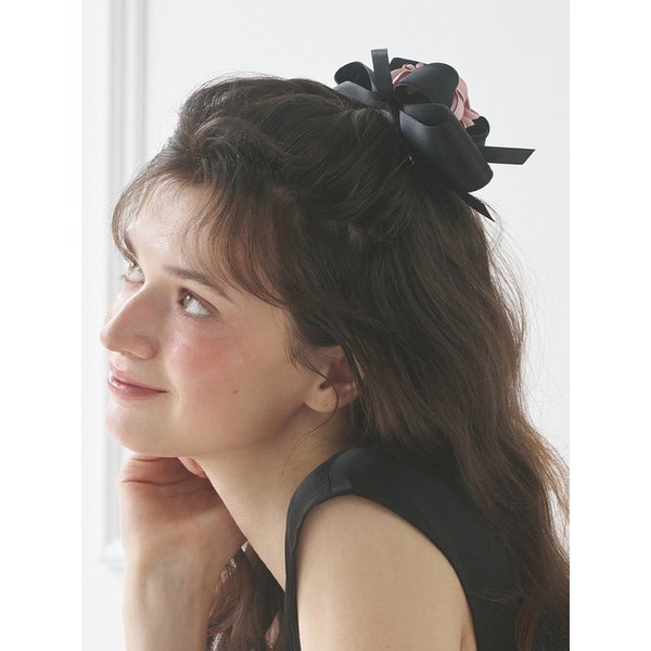 까멜리아 진주 자동핀 JP-26-041AB