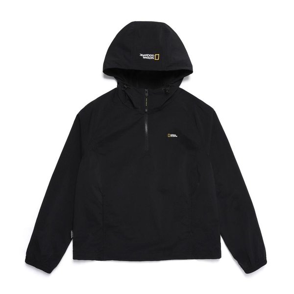 [여주점] N251WFT084 여성 시그너스 우븐 스트레치 후드 아노락 카본블랙