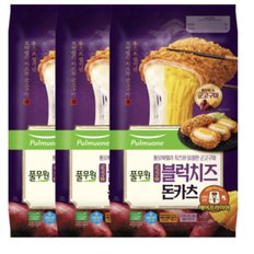 풀무원 군고구마 블럭치즈 돈카츠420g(3개입) X3개