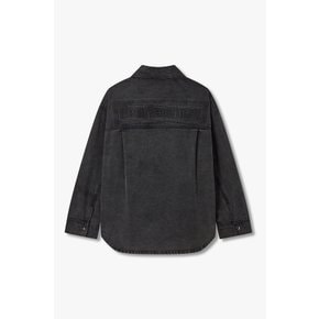 [부산점] 보브)) 투 포켓 스냅 버튼 데님 셔츠 (7126155701)