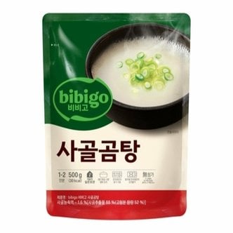 비비고 사골곰탕 18봉(500g*18봉)