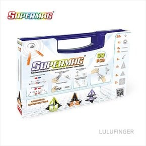 [룰루핑거]SUPERMAG 0656 슈퍼맥 프로젝트 테크니컬러 50 케이스 STEM 자석완구 자석블럭