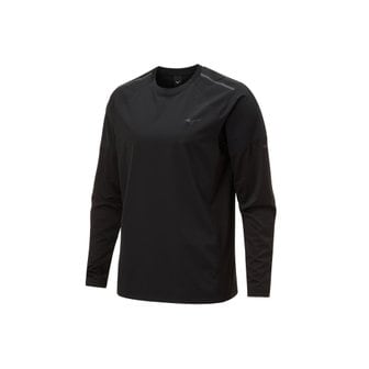 미즈노 활동성이 우수한 스트레치 우븐 러닝 바람막이 셔츠 RUNNING HYBRID SHIRTS_32YA350109