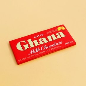 롯데제과 가나 밀크 초콜릿 70g / 초콜렛