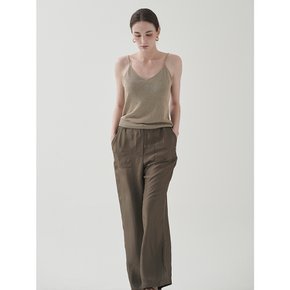 SUMMER MAGIC SLIM PANTS_KHAKI BROWN