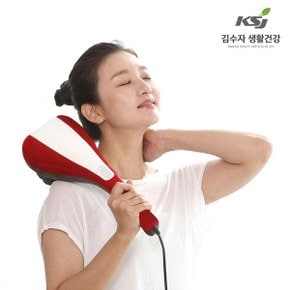 듀얼팡팡 2구 핸드안마기 어깨 목 등 전동 가정용 마사지기