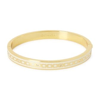 코치 [부산점] 시그니처 여성 뱅글 팔찌 408100 GLD 100