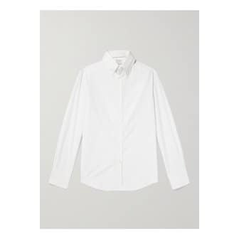 부르넬로쿠치넬리 브루넬로쿠치넬리 스트라이프 코튼 포플린 셔츠 화이트 1647597352592038