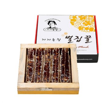 소백산꿀아저씨 [명절이후배송]국내산 토종방식 꿀 벌집꿀2kg (종이상자)