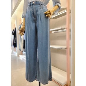 [여주점] 여성 텐셀 투턱 와이드 데님 팬츠(ITP5DPT910)