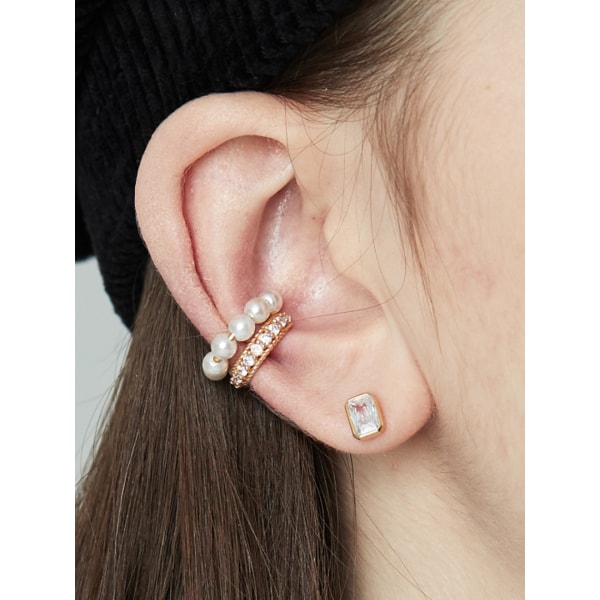 MARGARET PEARL CUFF SET SE0092